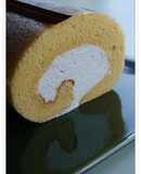 ✿小麦粉無しのバニラロールケーキ✿