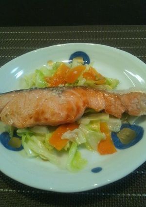 サーモンの塩麹バター焼-レシピのメイン写真