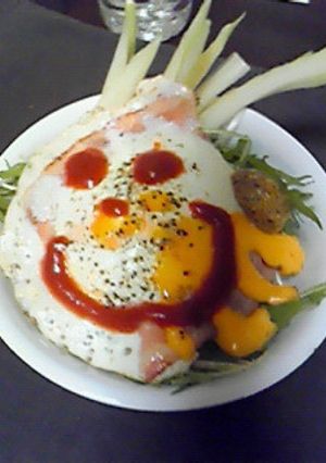 めちゃ簡単!!目玉焼き丼♡-レシピのメイン写真