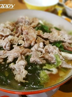 豚薄切り肉・白菜・ニラの中華風重ね蒸し-レシピのメイン写真