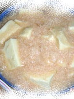 お豆腐の明太子あんかけ-レシピのメイン写真