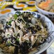豆腐・焼き海苔・玉ねぎの韓国風サラダ