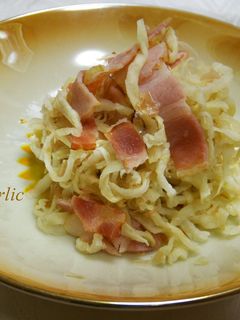 切り干し大根のにんにく炒め-レシピのメイン写真