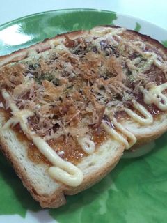 なんちゃってお好み焼きトースト-レシピのメイン写真