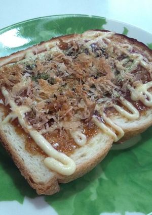 なんちゃってお好み焼きトースト-レシピのメイン写真