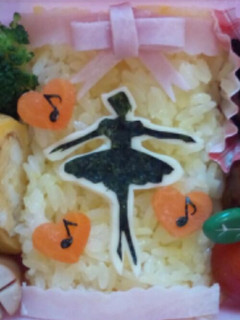 キャラ弁☆バレリーナお弁当-レシピのメイン写真