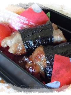 豚こま肉の磯辺焼き-レシピのメイン写真