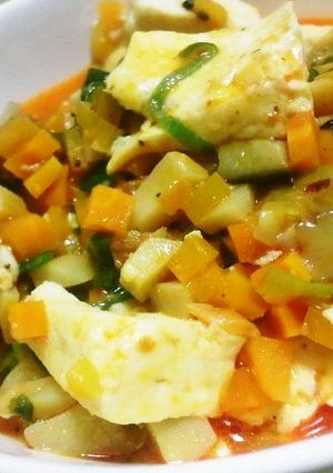 ひき肉未使用☆麻婆豆腐風-レシピのメイン写真