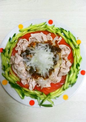 冷しゃぶ☆簡単手作りジュレポン酢♪-レシピのメイン写真