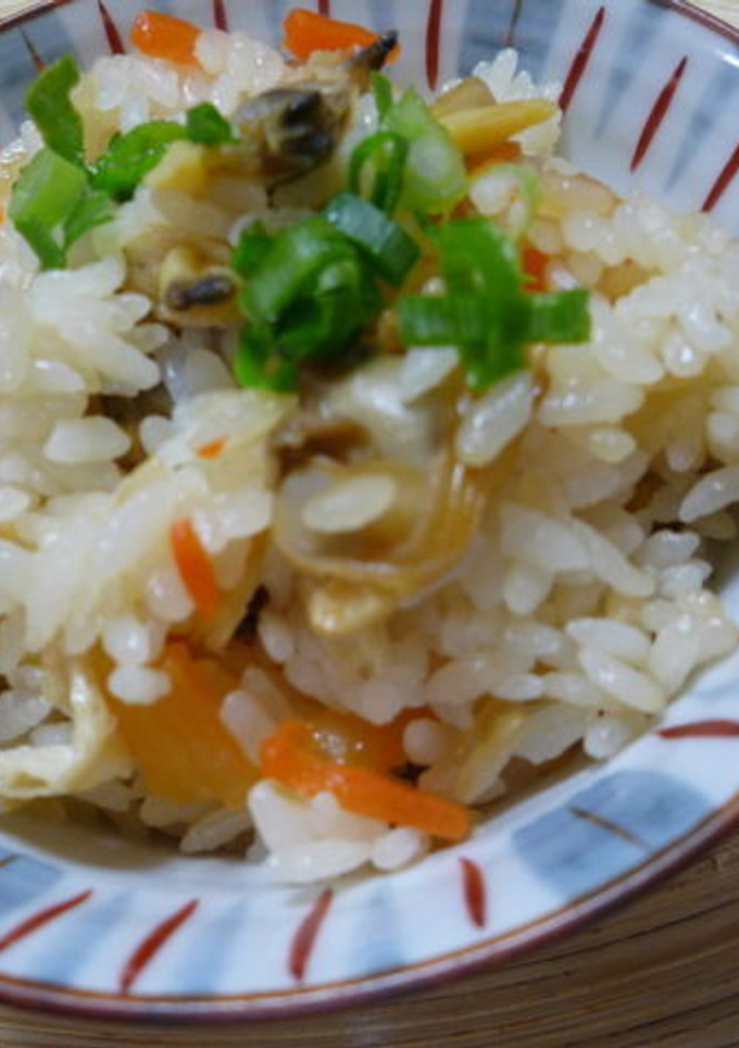 旬に食べたい、あさりの炊き込みご飯-レシピのメイン写真