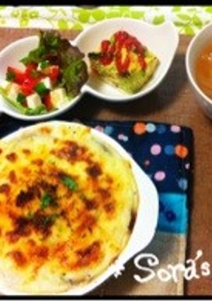 茄子の ヘルシー ベジ ドリア♪-レシピのメイン写真