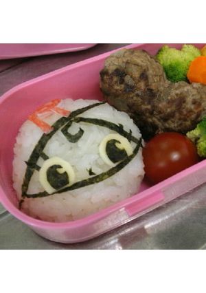 キャラ弁 ロールパンナちゃん-レシピのメイン写真