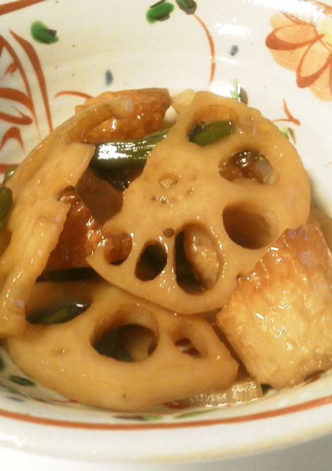 ☆れんこんとちくわの炒り煮☆-レシピのメイン写真