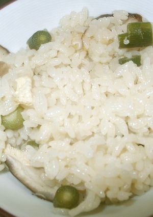 みょうがたけの炊き込みご飯-レシピのメイン写真