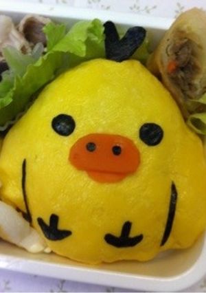 キャラ弁 キイロイトリ-レシピのメイン写真