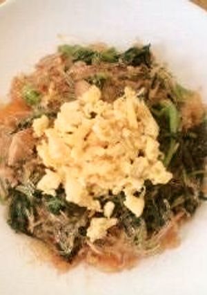 プチプチ海草麺のピリ辛炒め-レシピのメイン写真