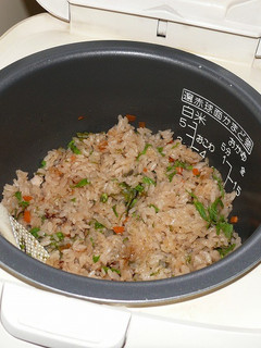 こしあぶらの炊き込みご飯-レシピのメイン写真