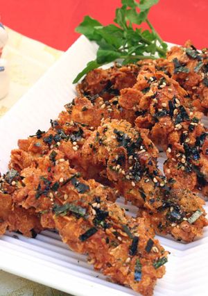 海苔風味 クリスピーチキン-レシピのメイン写真