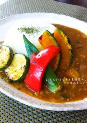 おうちでランチ！夏野菜カレー☆-レシピのメイン写真