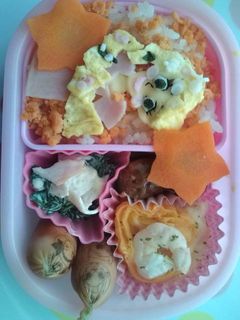 キャラ弁 ラプンツェル弁当-レシピのメイン写真