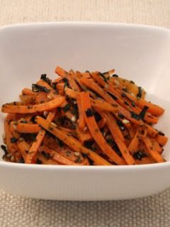人参のきんぴら 海苔風味<プチおかず>-レシピのメイン写真