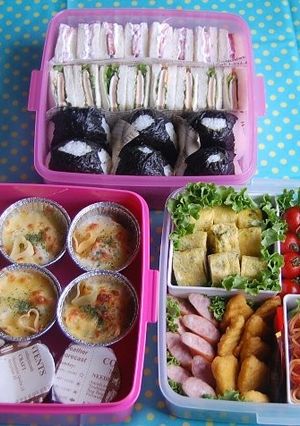 運動会や行楽に３段重-レシピのメイン写真