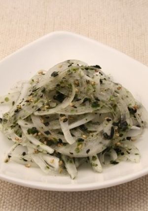 オニオンスライス 海苔風味<プチおかず>-レシピのメイン写真