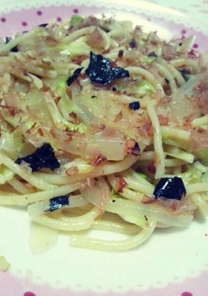 サッパリ☆梅味のパスタ-レシピのメイン写真