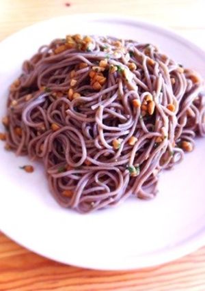 まぜまぜ納豆蕎麦-レシピのメイン写真