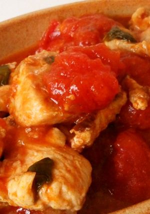 鶏むね肉のトマト煮(塩麹)-レシピのメイン写真