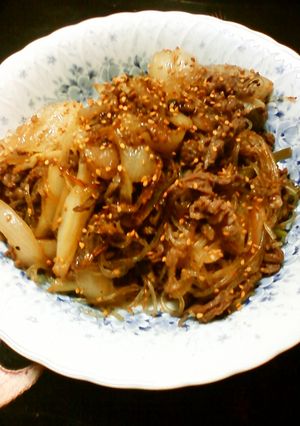 金ごま油で牛肉のプルコギ風-レシピのメイン写真