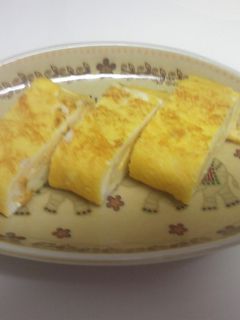 冷めても、ふわふわ☆だし巻き卵-レシピのメイン写真