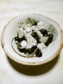 金ごま油で豆と新たまねぎのマリネ-レシピのメイン写真