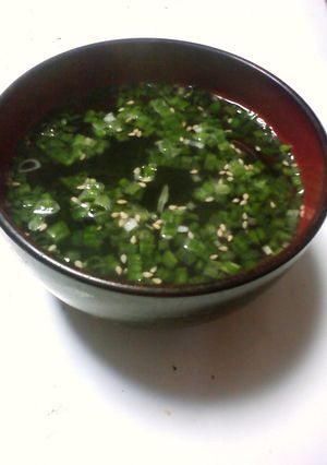 金ごま香る♪超即席わかめスープ-レシピのメイン写真