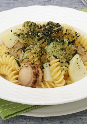 帆立のフジッリ 海苔バター風味-レシピのメイン写真