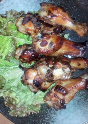 手羽元のハニマスオーブン焼き-レシピのメイン写真