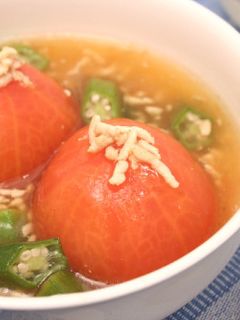 丸ごと煮トマト-レシピのメイン写真