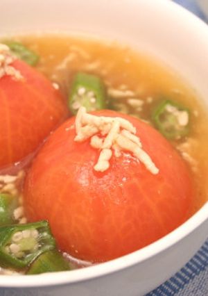 丸ごと煮トマト-レシピのメイン写真