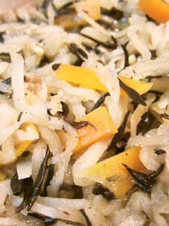 簡単切り干し大根&ひじきの煮物-レシピのメイン写真