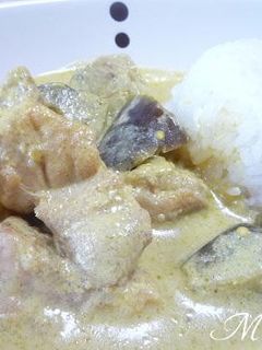 チキンとナスのココナッツカレー-レシピのメイン写真