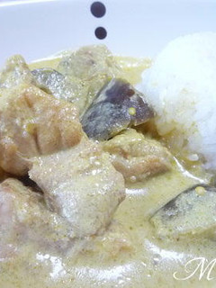 チキンとナスのココナッツカレー-レシピのメイン写真