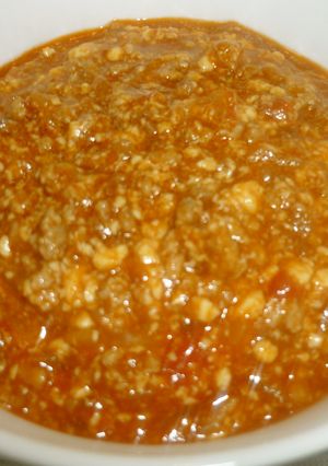 カロリー↓ミートソースに豆腐入りました!-レシピのメイン写真