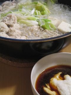 鶏団子鍋-レシピのメイン写真