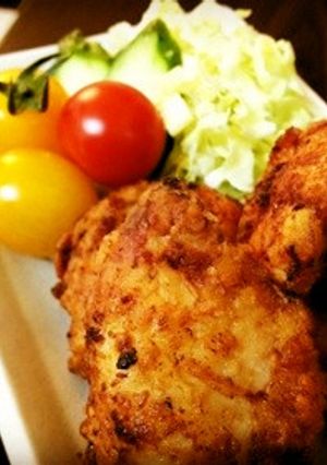 塩麹で節約☆鶏唐揚げ☆しかもローカロ♡-レシピのメイン写真