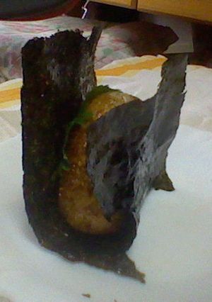 しそバター焼きおにぎり!!-レシピのメイン写真