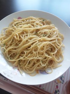 めんつゆと青じそ☆和風ペペロンチーノ-レシピのメイン写真