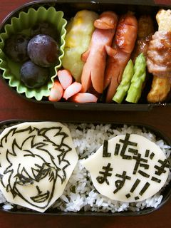 キャラ弁★トリコ★海苔とスライスチーズで-レシピのメイン写真