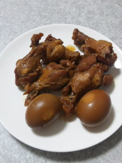 手羽と卵のさっぱり煮-レシピのメイン写真