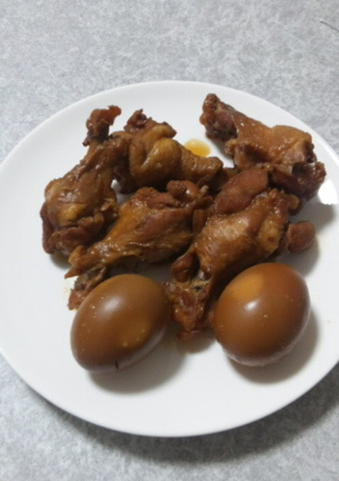 手羽と卵のさっぱり煮-レシピのメイン写真