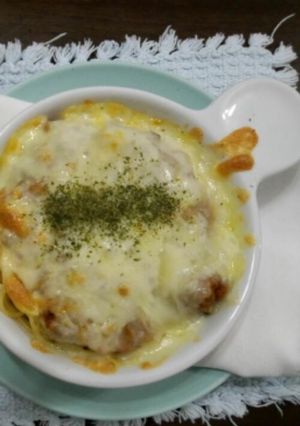 焼きチーズミートパスタ(*˘︶˘*).。-レシピのメイン写真